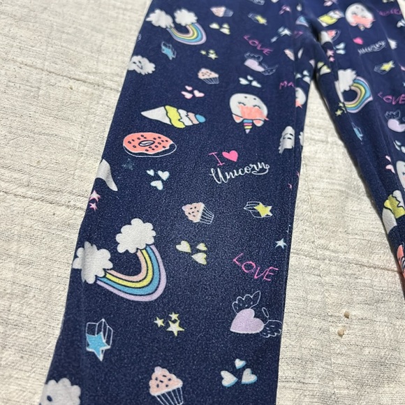 Okie Dokie Girls Pajama Pants. Size 3T - Picture 2 of 3